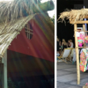 Palm-Covered Thatched Roof 70 x 200 cm
