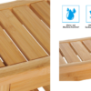 Portable Countertop Shower Bench