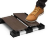 Keel aluminum profile makes installing decking boards easier