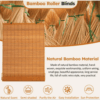 Designer-Style Bamboo Roller Blinds Elegance 160/180/200 cm x 260 cm