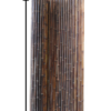 Black Bamboo Fence Roll Deluxe 200 x 250 cm