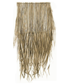 Palm Thatch Roof, Two-Layer, approx. 25cm x 80cm x 40cm