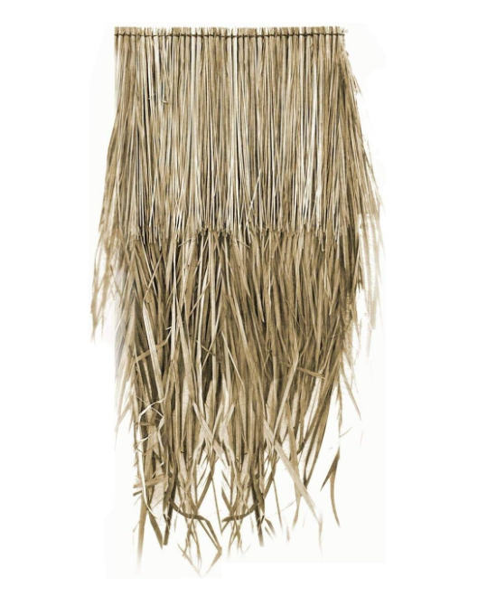 1-Palmetag-stratag-25x80-cm.png Palm Thatch Roof, Two-Layer, approx. 25cm x 80cm x 40cm