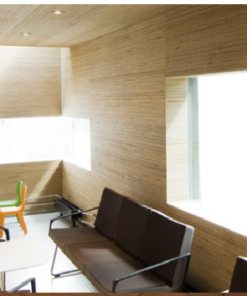 Tongue-and-Groove Solid Bamboo 3-Layer Acoustic Wall Panel or Ceiling Cladding