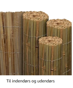 FSC® Certified: Split Durable Natural Bamboo Roll, 90-180 cm x 600 cm
