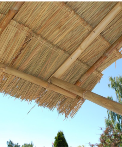 Palm Thatch Panel approx. 145-150 cm x 80 cm x 40 cm, Double Layer
