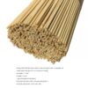 Bamboo Sticks, Set of 500 Long Bamboo Rods 3 mm x 50 cm