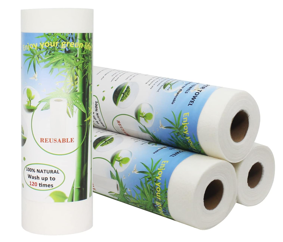 1-Unavngivet-12.png Strong Machine-Washable Reusable Paper Towels for the Kitchen and Everyday Use, Reusable up to 120+ Times Before Disposal