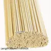 100 pcs 30 cm * 2 mm Durable Bamboo Sticks, Thickness 11,81 * 0,08 inches