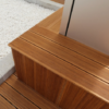 Bamboo Decking Boards Prestige Carbon Wheel 5800 x 140 x 18 mm