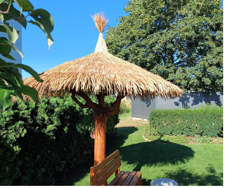 1D-Thaiboo-palmetag-paneler-ca.135-cm-x-80-cm.png Palm Thatch, approx. 135 cm x 80 cm x 40 cm, Two-Layer