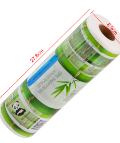 Reusable Bamboo Towels, Washable, Absorbent, 25 pcs