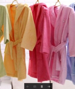 Cute 100% Bamboo Fiber Bathrobe for Children
