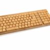 Handmade Wireless Bamboo Keyboard with Mouse Combo