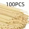 100 pcs 30 cm * 2 mm Durable Bamboo Sticks, Thickness 11,81 * 0,08 inches