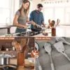 9-Piece Kitchen Utensil Set, Premium Wooden Kitchen Tools