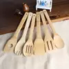 8-Piece Bamboo Cooking Utensil Set with Spatula, Cooking Spoon, Salad Strainer and Other Styles