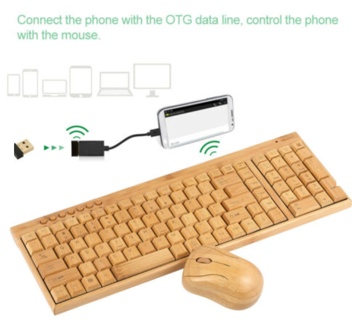 3-Bamboo-keyboard-1.png Handmade Wireless Bamboo Keyboard with Mouse Combo