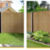FSC&reg; Certified: Split Durable Natural Bamboo Roll, 90-180 cm x 600 cm