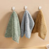 4 pcs Bamboo Charcoal Fibre Cleaning Cloth