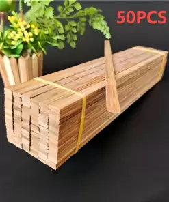 Square Bamboo Sticks (50 pcs)