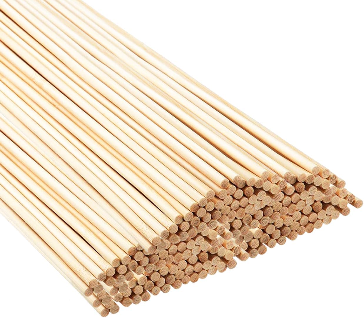 716icaEuM8L._AC_SL1500_.jpg 100 pcs. Bamboo Craft Sticks, Round Rods, Wooden Sticks for DIY Arts & Crafts Decoration (30cm x 5mm)