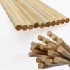 30 pcs. Bamboo Craft Sticks, Round Rods, Wooden Sticks for DIY Arts & Crafts Decoration (30cm x 10mm)