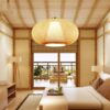 Bamboo Pendant Lamp, 1 Flame Light, E27 Boho Wicker Lamp, Pendant Lamp Shade