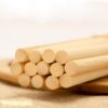30 pcs. Bamboo Craft Sticks, Round Rods, Wooden Sticks for DIY Arts & Crafts Decoration (30cm x 10mm)