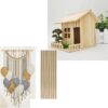 30 pcs. Bamboo Craft Sticks, Round Rods, Wooden Sticks for DIY Arts & Crafts Decoration (30cm x 10mm)