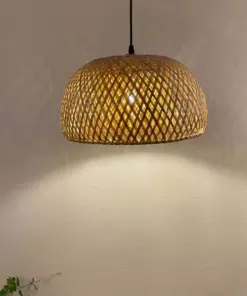 Art Design Bamboo Lampshade