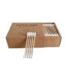Bamboo Cotton Swabs, Cotton Buds Wooden Sticks Double Tips Organic Baby Ear Swabs, Eco-Friendly Cotton Buds Travel-Size Sticks for Ear Cleaning