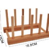 Bamboo Kitchen Dining Room Satellite Antenna Mat Holder