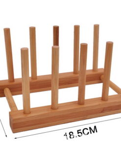 Bamboo Kitchen Dining Room Satellite Antenna Mat Holder