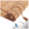 Design-Style Bamboo Roller Blinds for Indoor and Outdoor Use 110 &times; 220 cm