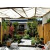 Black Bamboo Pergola Kit 2 x 3 m