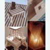 10 Stk./Los Bambusholz-DIY-Modellbaumaterial, handgefertigte Bastelm&ouml;bel, Laternenbau-Dekorationen