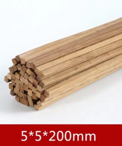 10 Stk./Los Bambusholz-DIY-Modellbaumaterial, handgefertigte Bastelm&ouml;bel, Laternenbau-Dekorationen