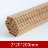10 Stk./Los Bambusholz-DIY-Modellbaumaterial, handgefertigte Bastelm&ouml;bel, Laternenbau-Dekorationen