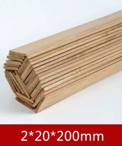 10 Stk./Los Bambusholz-DIY-Modellbaumaterial, handgefertigte Bastelmöbel, Laternenbau-Dekorationen
