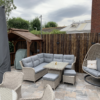Black Bamboo Fence Roll Deluxe 200 x 250 cm