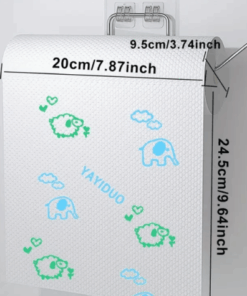 Giant Washable, Reusable Bamboo Paper Towel, Extra-Large 400-Sheet Roll.