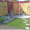 Large Bamboo Rolled Fence 180 x 200 cm and H 150 x W 200 cm, Ø 3.5-5 cm