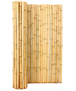 Large Bamboo Rolled Fence 180 x 200 cm and H 150 x W 200 cm, Ø 3.5-5 cm