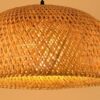 Natural Creative Handmade Bamboo Lamps. Dia 45x22cm