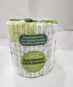 100% Bamboo Toilet Paper, 12 Rolls per Pack