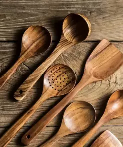 5-Piece Premium Wooden Kitchen Set