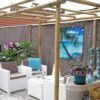 Bamboo Pergola Kit 3 x 3 m