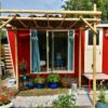 Bamboo Pergola Kit 3 x 3 m