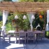 Black Bamboo Pergola Kit 2 x 3 m